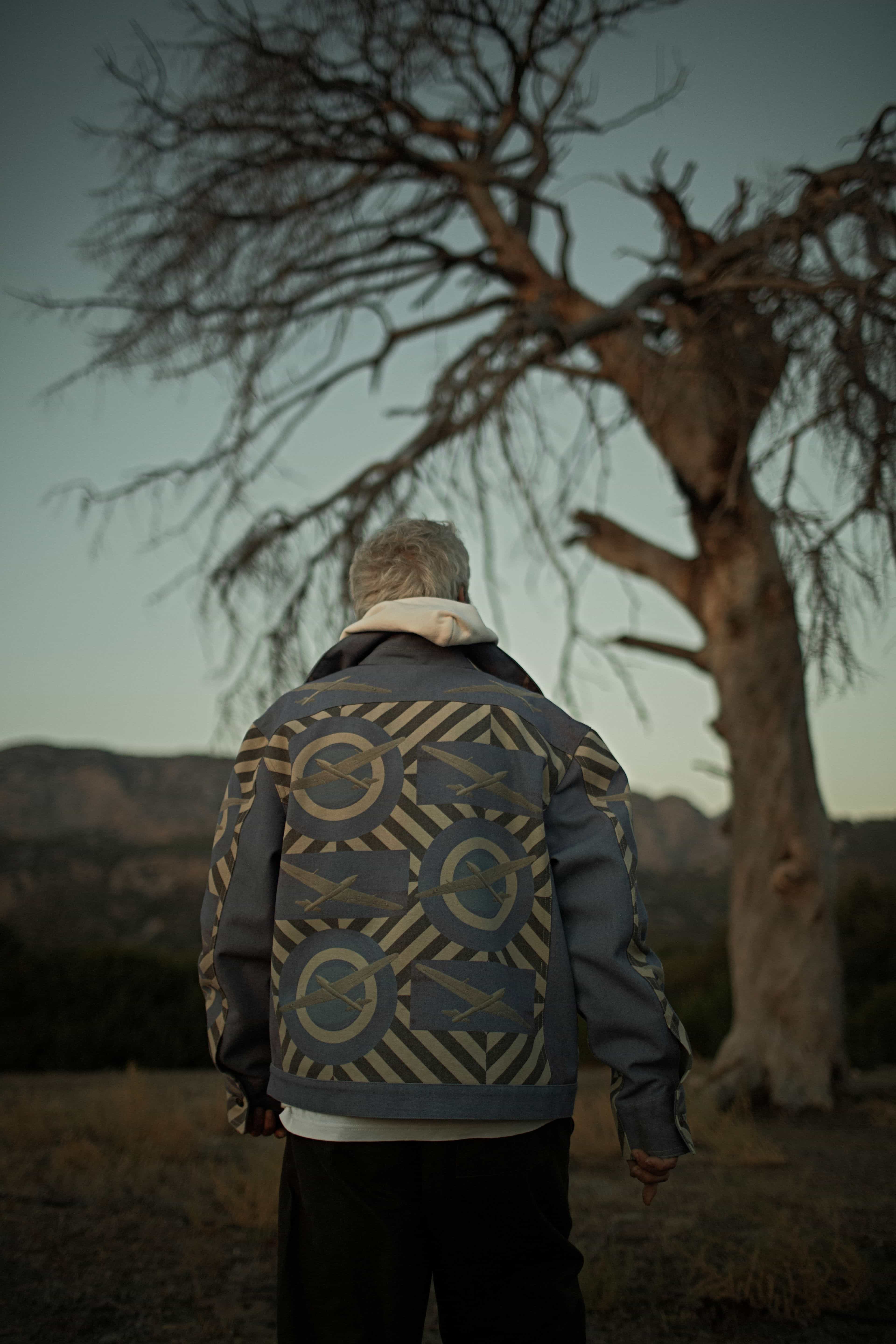 Jacket Print Airplane