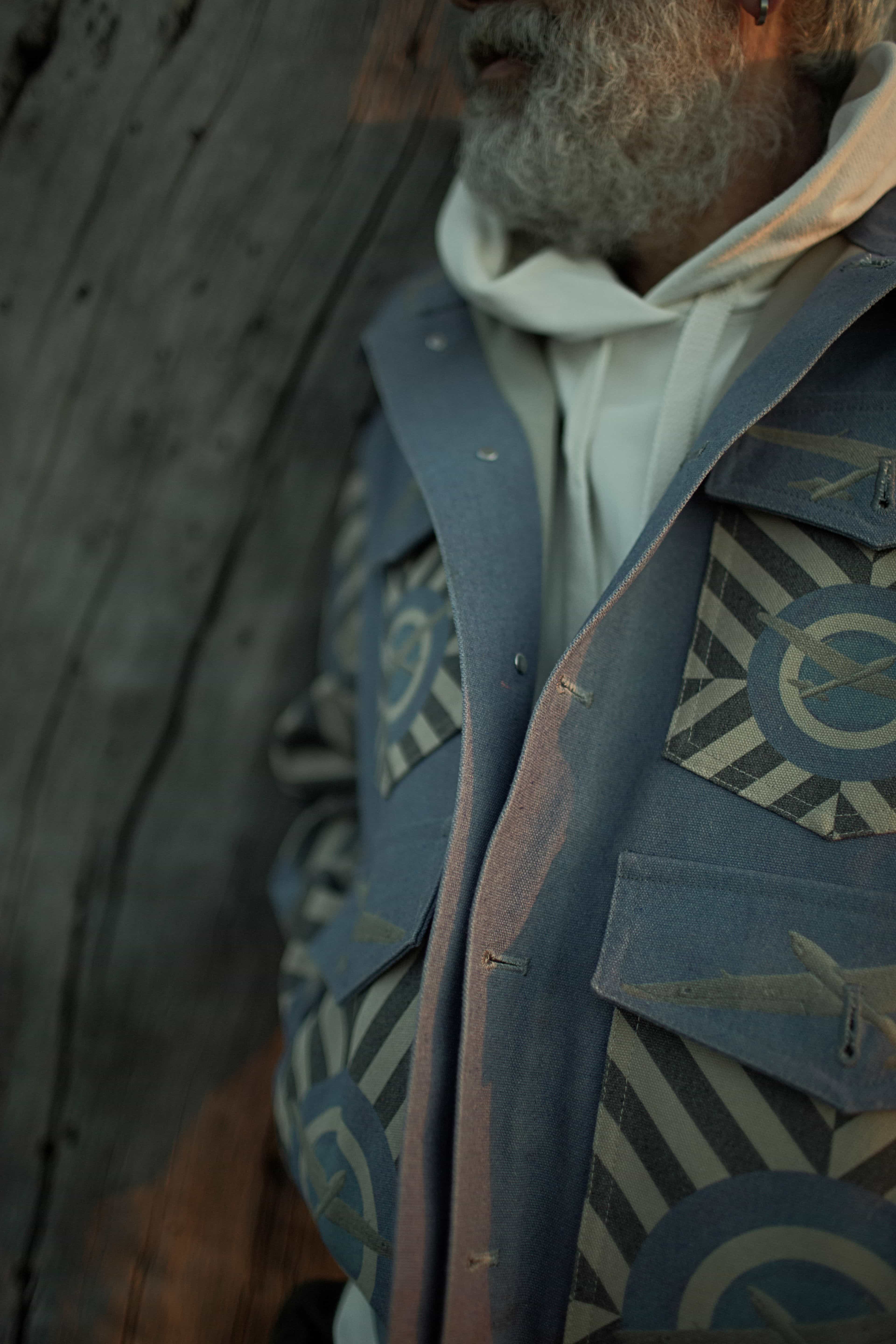 Jacket Print Airplane