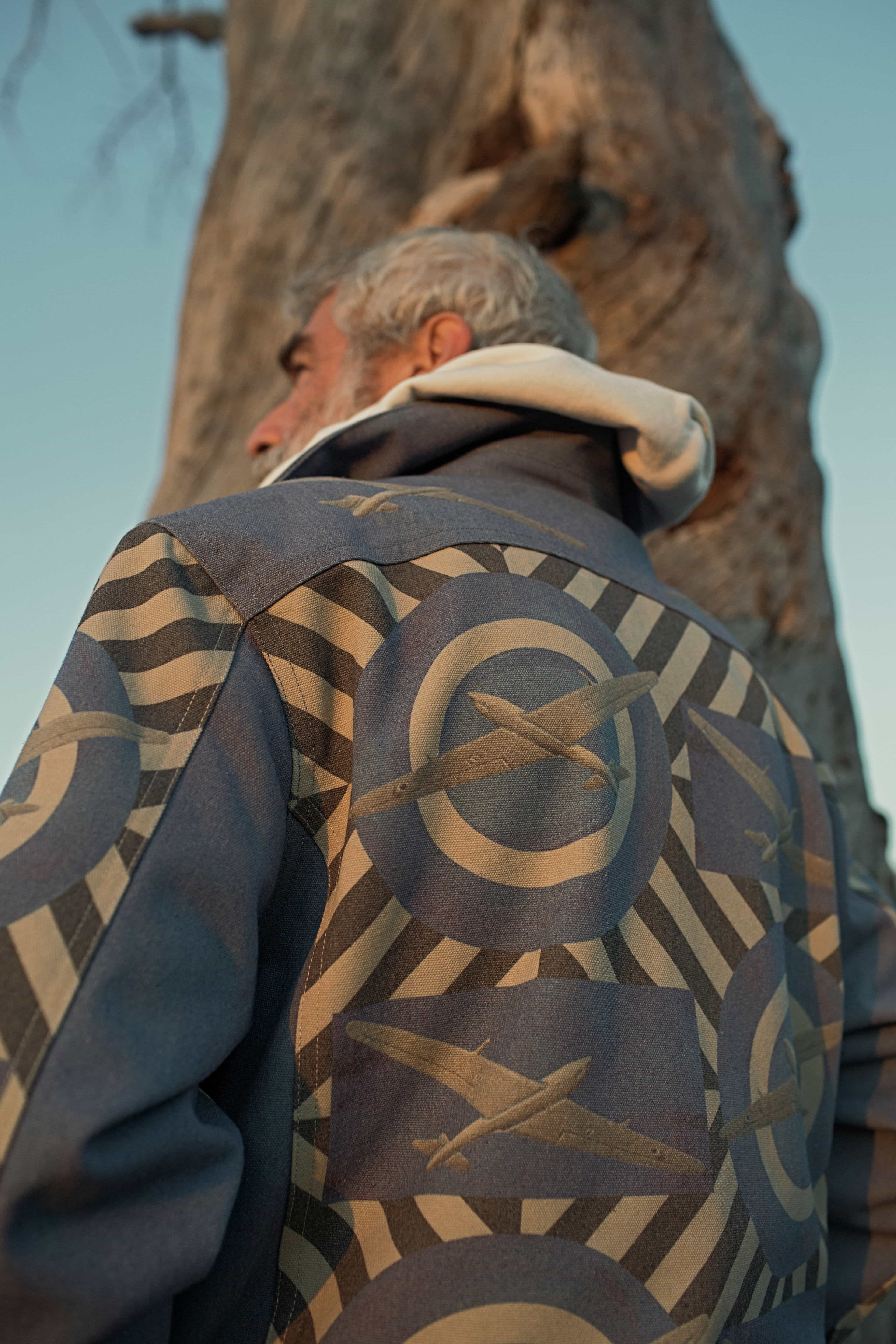 Jacket Print Airplane