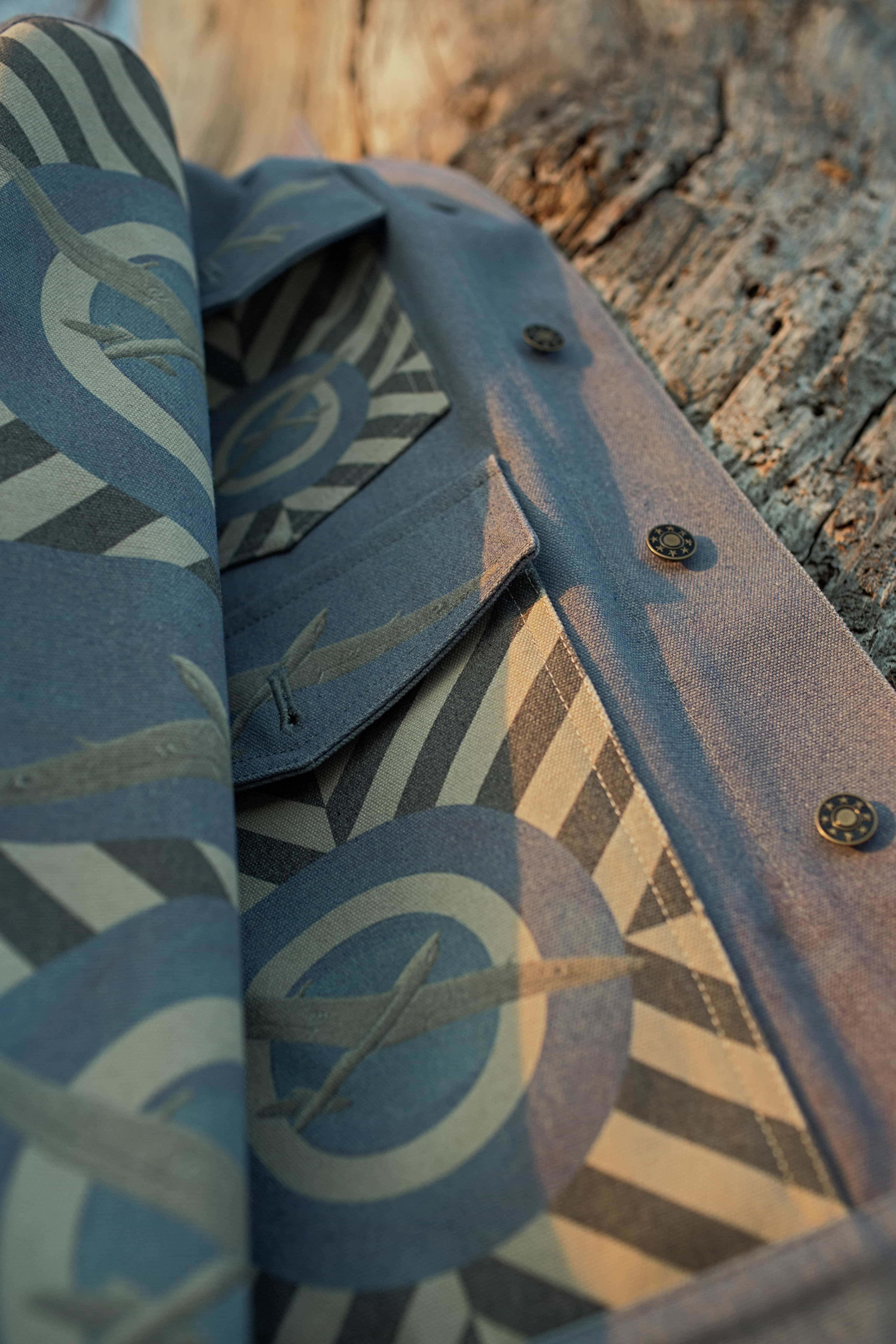 Jacket Print Airplane