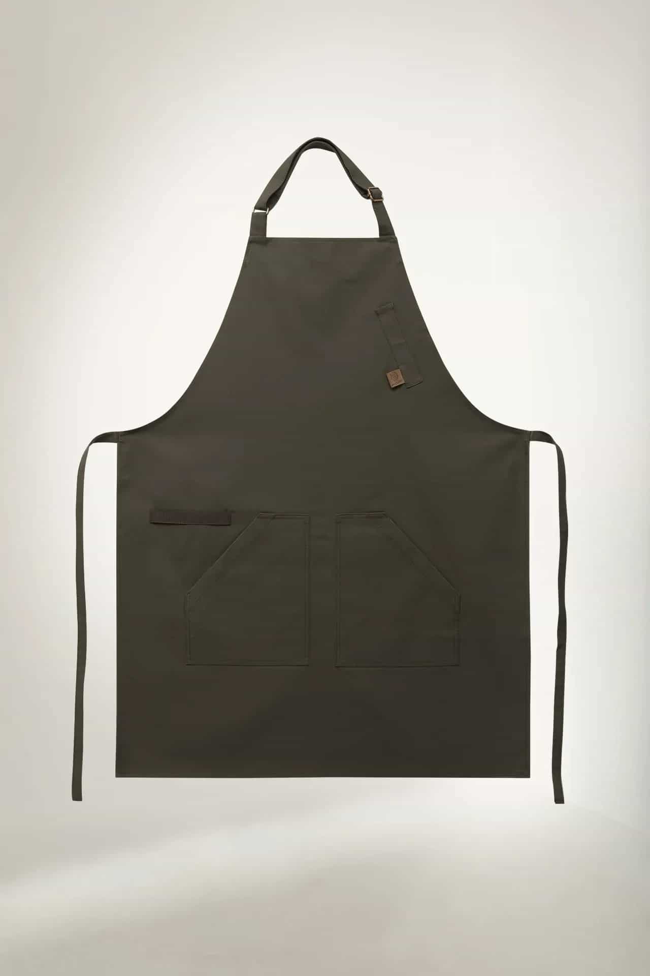Waiter male Apron Canvas Apron Green