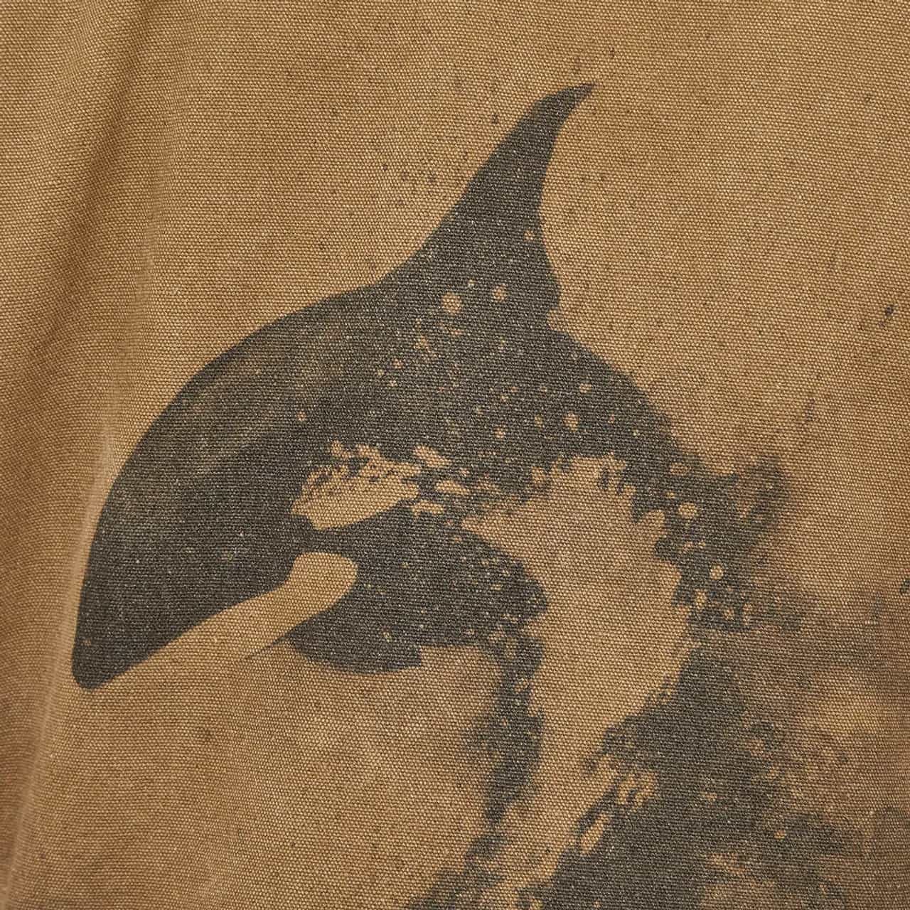 Jacket Watercolor killer whale red