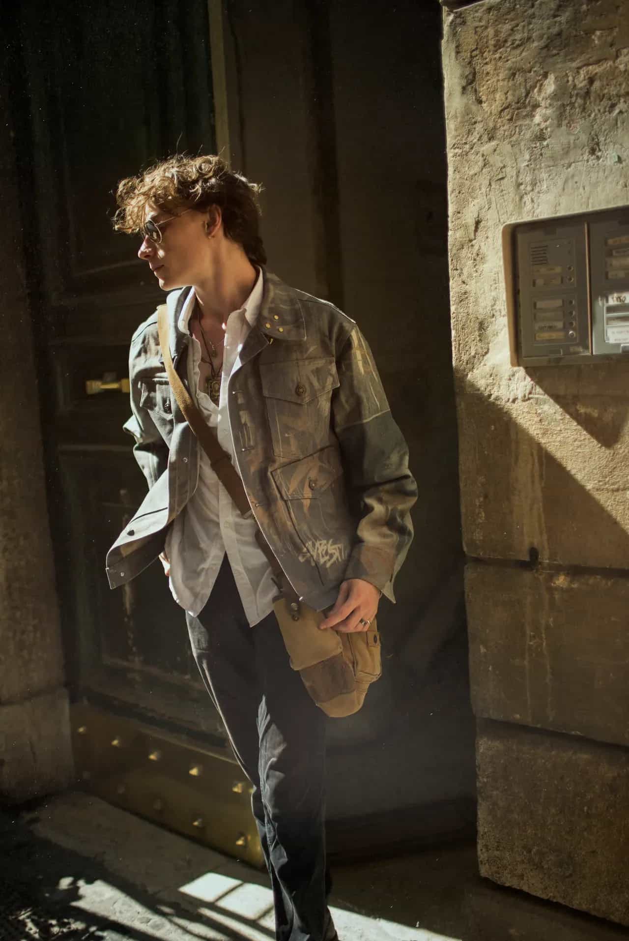 Kazoku Print Jacket