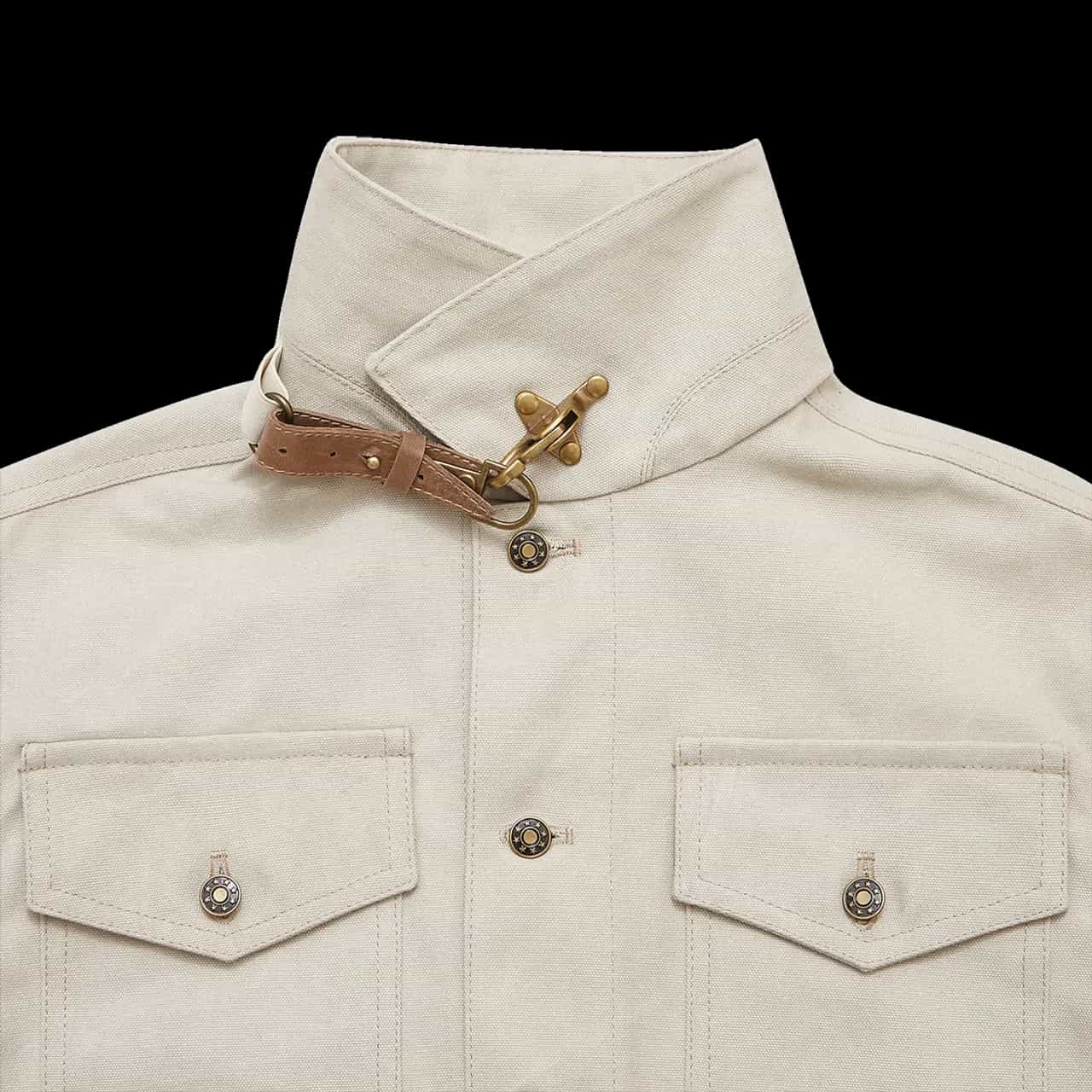 Watercolor Fox Beige jacket