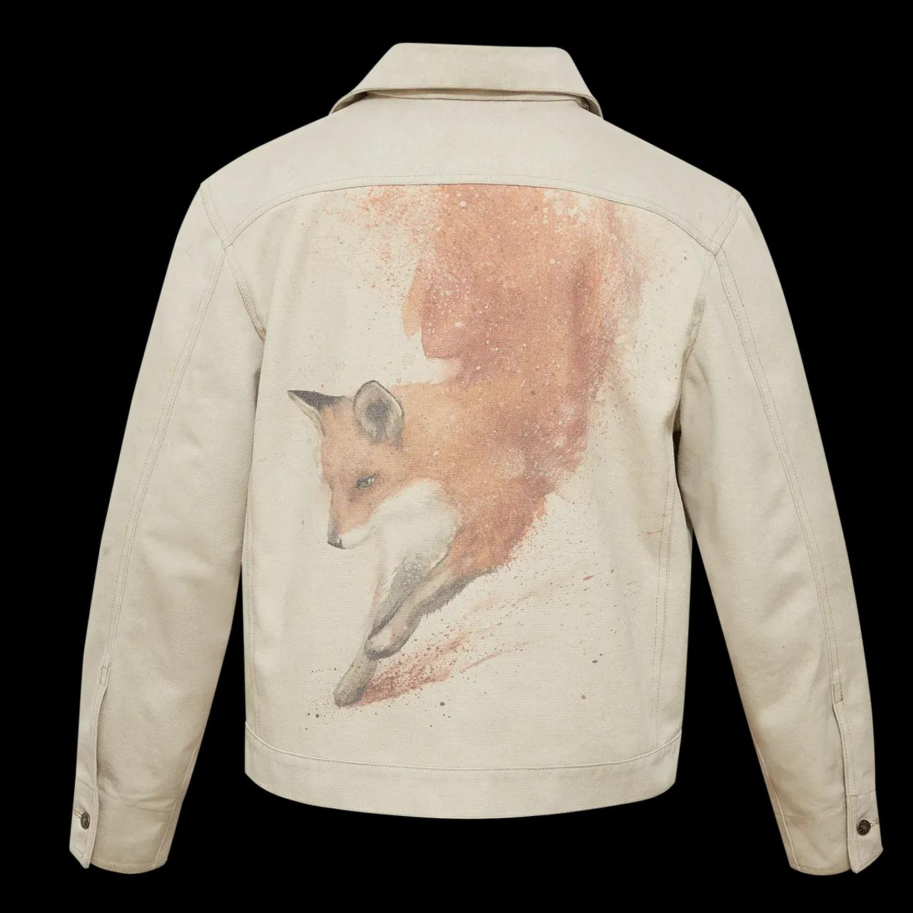 Watercolor Fox Beige jacket